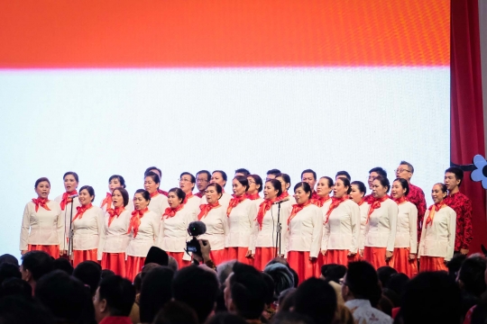 Presiden Jokowi Hadiri Perayaan Imlek Nasional 2020