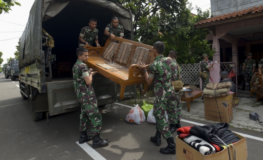 Pengosongan Rumah Dinas Kodam Jaya