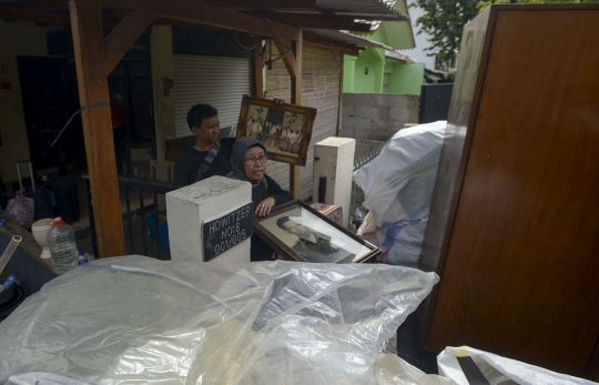 Pengosongan Rumah Dinas Kodam Jaya