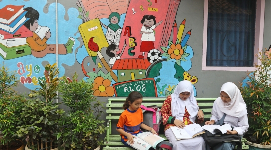 Kampung Literasi Jatipulo Tumbuhkan Minat Membaca Anak