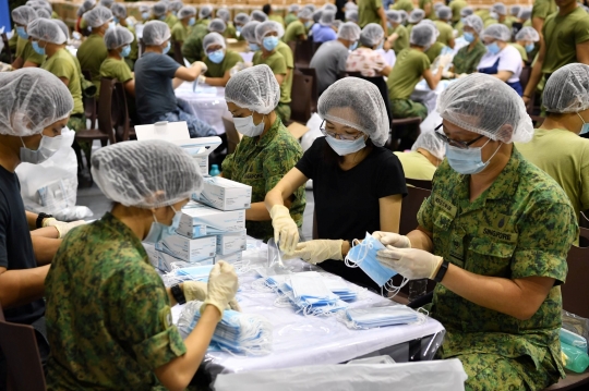 Antisipasi Virus Corona, Singapura Siapkan Masker Untuk Warganya