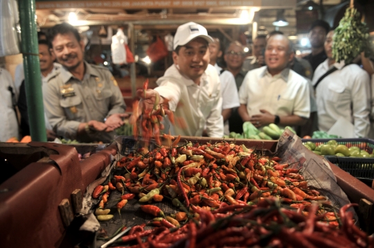 Mendag dan Mentan Sidak Pasar Senen