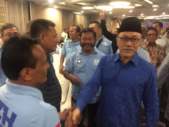 Jelang Kongres, Zulkifli Hasan Bertemu dengan Ratusan Pendukungnya