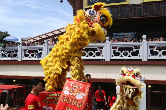 Kemeriahan Perayaan Cap Gomeh di Glodok