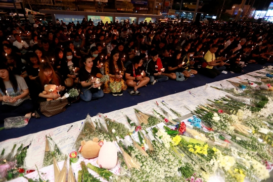 Doa Bersama untuk Korban Penembakan Massal di Thiland