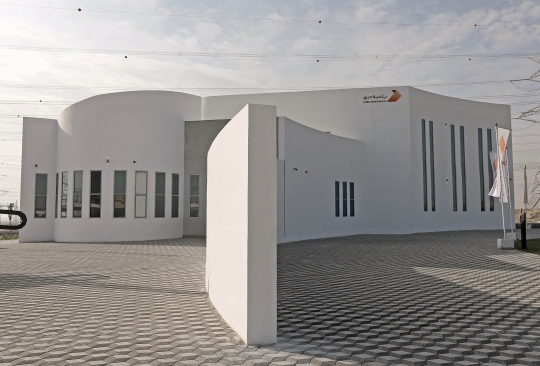 Wujud Gedung Dua Lantai yang Dibangun dengan Printer 3D di Dubai