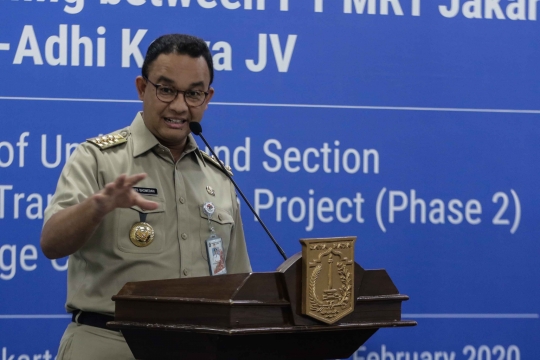 Kontrak Proyek MRT Jakarta Fase II Resmi Ditandatangani