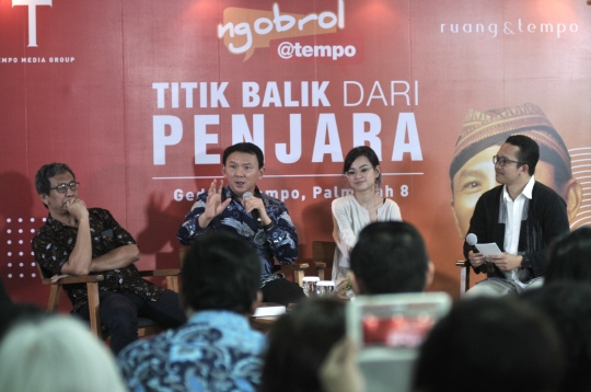 Ahok Luncurkan Buku 'Panggil Saya BTP'