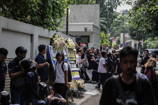 Suasana Rumah Duka Ashraf Sinclair