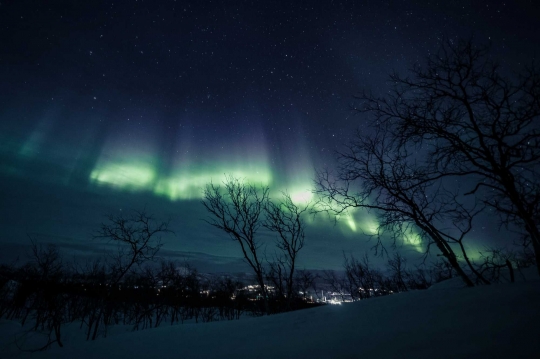 Menikmati Keindahan Fenomena Aurora di Langit Finlandia