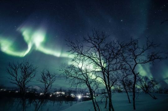 Menikmati Keindahan Fenomena Aurora di Langit Finlandia