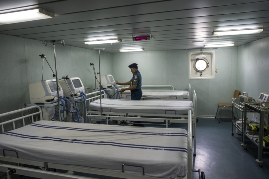 KRI Soeharso Bersiap Menjemput WNI di Diamond Princess