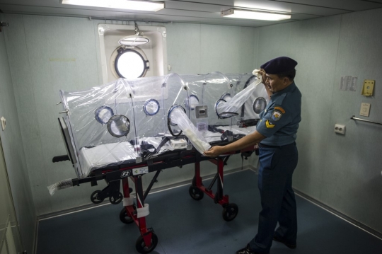 Intip Kesiapan KRI dr Soeharso Evakuasi WNI dari Kapal Diamond Princess