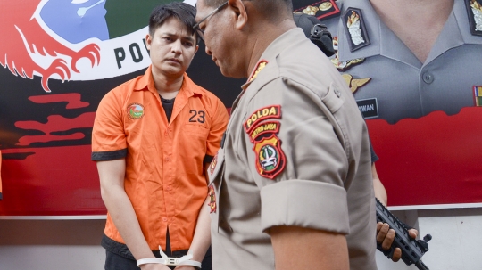 Ekspresi Pesinetron Aulia Farhan Ditangkap Polisi Terkait Narkoba