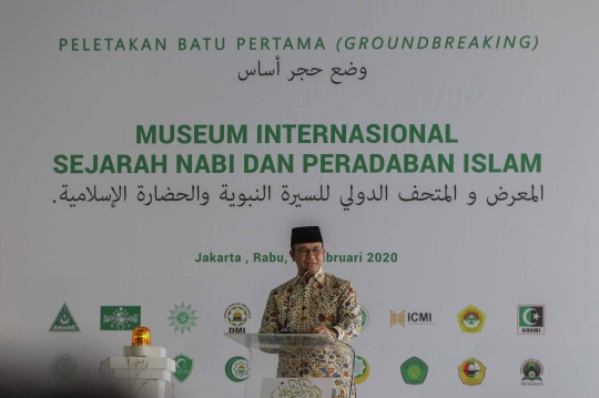 Pembangunan Museum Sejarah Nabi dan Peradaban Islam di Jakarta Resmi Dimulai