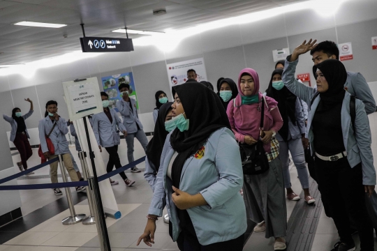 MRT Jakarta Turut Siaga Virus Corona