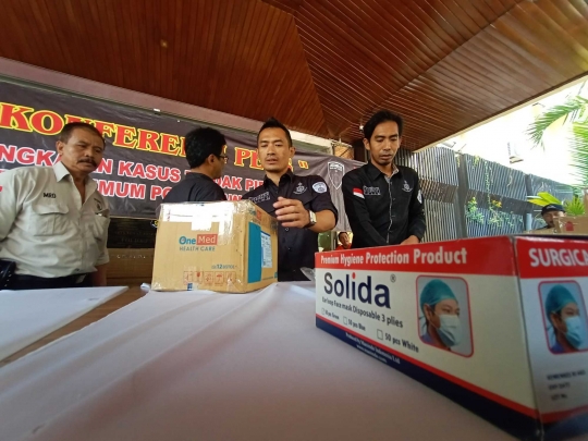 Penimbun 4.000 Masker di Semarang Ditangkap