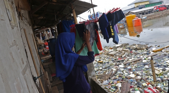 Menengok Permukiman Kumuh Kampung Tembok di Muara Angke