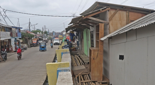 Menengok Permukiman Kumuh Kampung Tembok di Muara Angke