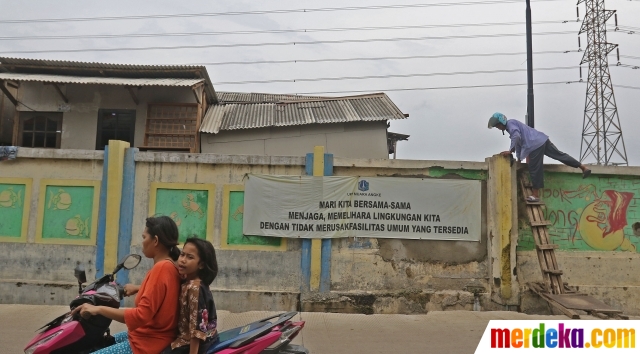 Foto Menengok Permukiman Kumuh Kampung Tembok di Muara Angke