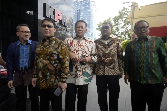 Pimpinan MPR Sambangi KPK