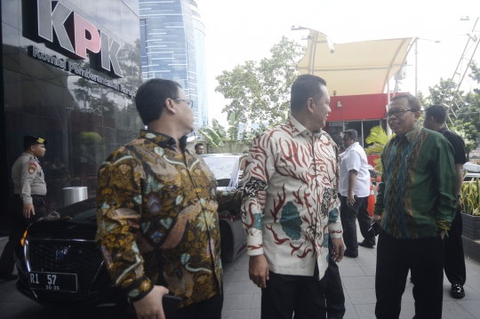 Pimpinan MPR Sambangi KPK