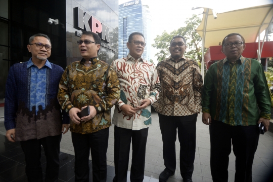 Pimpinan MPR Sambangi KPK