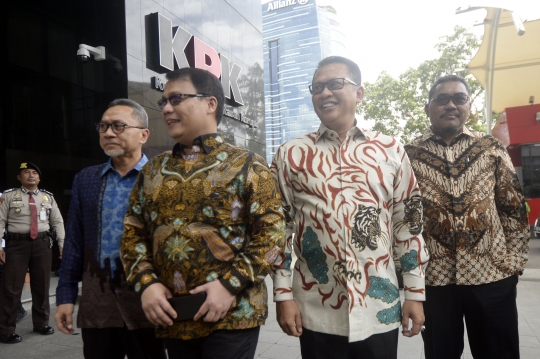 Pimpinan MPR Sambangi KPK