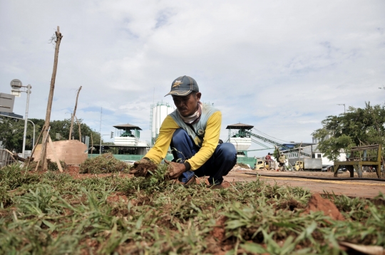 Memantau Revitalisasi Taman Danau Sunter