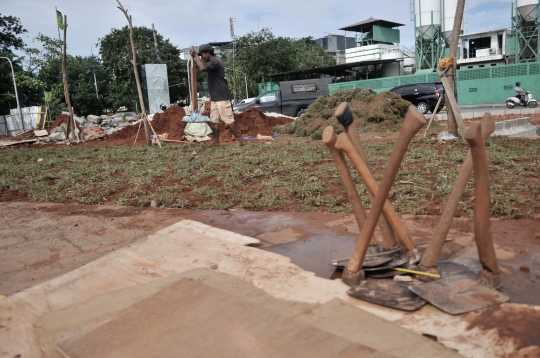 Memantau Revitalisasi Taman Danau Sunter