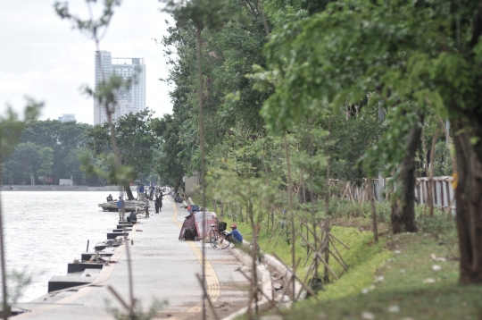 Memantau Revitalisasi Taman Danau Sunter