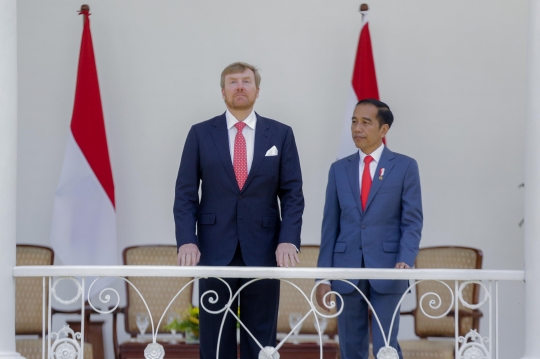 Presiden Jokowi Terima Kunjungan Raja dan Ratu Belanda