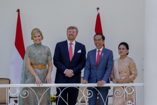 Presiden Jokowi Terima Kunjungan Raja dan Ratu Belanda
