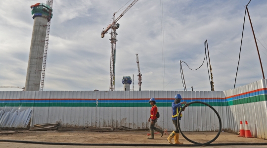 Melihat Pembangunan Jakarta International Stadium