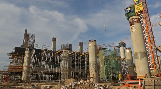 Melihat Pembangunan Jakarta International Stadium