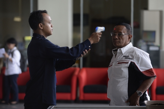 Antisipasi Corona, KPK Cek Suhu Tubuh Tamu dan Pegawai