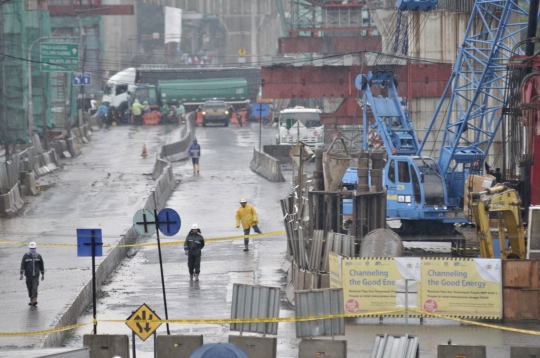 Lokasi Semburan Gas PGN di Cakung