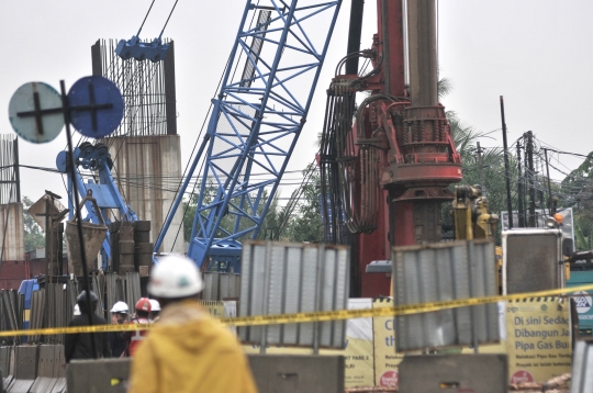 Lokasi Semburan Gas PGN di Cakung