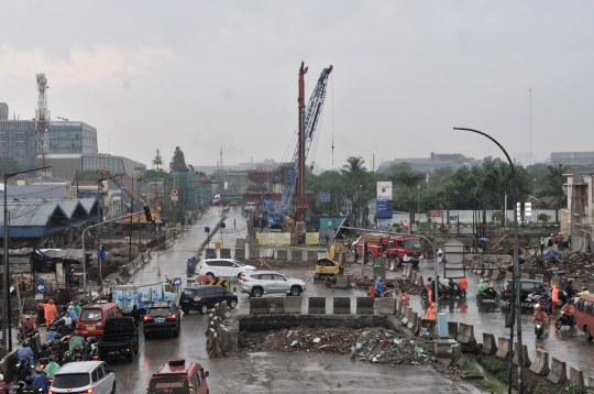 Lokasi Semburan Gas PGN di Cakung