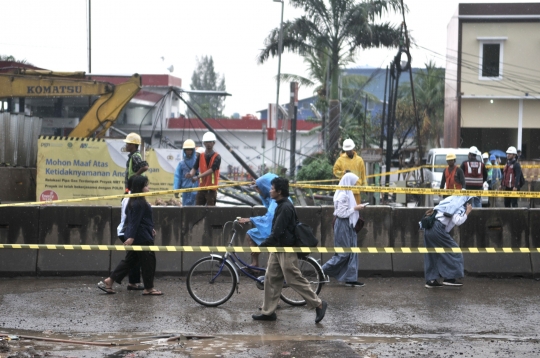 Lokasi Semburan Gas PGN di Cakung