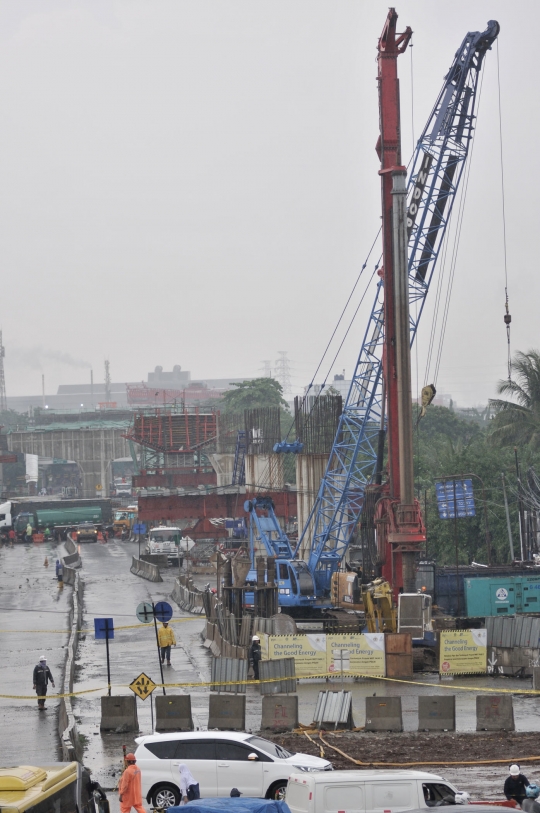 Lokasi Semburan Gas PGN di Cakung
