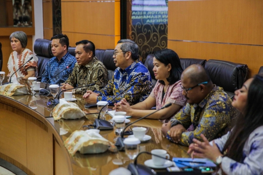 Kunjungan Silaturahmi Emtek Grup ke Kantor Menko Polhukam