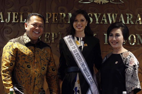 Puteri Indonesia 2020 didaulat Menjadi Duta MPR RI