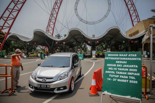 Cegah Covid-19, Taman Impian Jaya Ancol Tutup Sementara Selama 2 Minggu