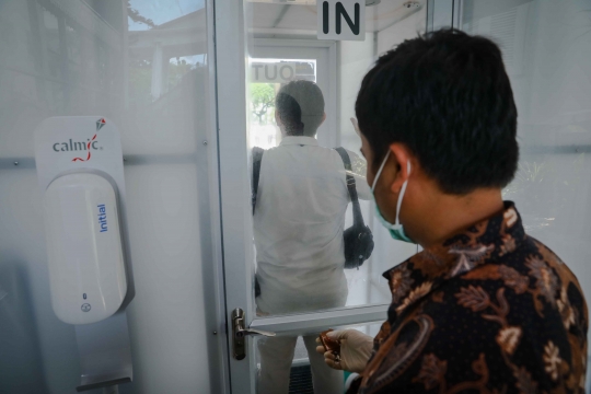 Cegah Corona, Istana Pasang Ruang Khusus Desinfeksi