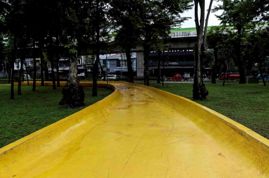 Cegah Covid-19, Seluruh Taman di Jakarta Ditutup Sementara