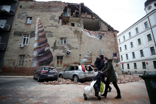 Gempa Terparah dalam 140 Tahun Hantam Kroasia