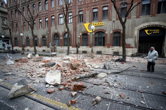 Gempa Terparah dalam 140 Tahun Hantam Kroasia