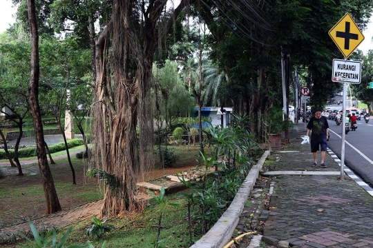 Menyusuri Sepinya Ruang Terbuka Hijau di Jakarta Saat Covid-19 Melanda