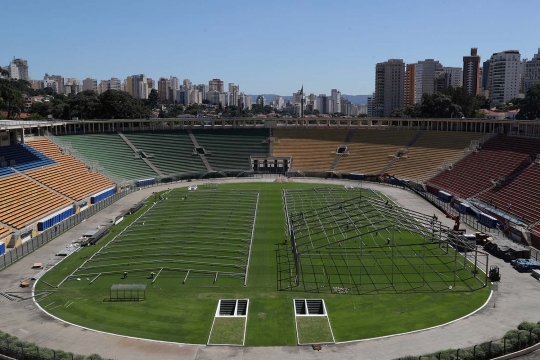 Darurat Corona, Brazil Ubah Stadion Bola Jadi Rumah Sakit